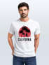 Herren T-Shirt California Palmen Santa Monica Beach Sommer Sonne Fashion Streetstyle Neverless®preview