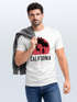 Herren T-Shirt California Palmen Santa Monica Beach Sommer Sonne Fashion Streetstyle Neverless®preview