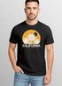 Herren T-Shirt California Printshirt Sommer | Grafikshirt mit Palmen Print | Vintage Style Urlaub Freizeit Fashion Neverless®preview