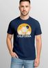 Herren T-Shirt California Printshirt Sommer | Grafikshirt mit Palmen Print | Vintage Style Urlaub Freizeit Fashion Neverless®preview