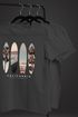 Herren T-Shirt California Surf Paradise Surfboards Grafik Foto Print Kalifornien USA Amerika Sommer Fashion Streetstyle Neverless®preview