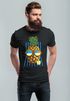 Herren T-Shirt chilling Ananas Pinapple Sommer Beach Cocktail Neverless®preview