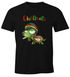 Herren T-Shirt Chillkröte Schildkröte Rastafrisur Joint Comic Stil Fun-Shirt Spruch lustig Moonworks®preview