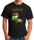 Herren T-Shirt Chillkröte Schildkröte Rastafrisur Joint Comic Stil Fun-Shirt Spruch lustig Moonworks®preview