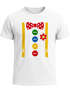 Herren T-Shirt Clownkostüm Aufdruck Fasching Karneval  Ersatz Verkleidung Last Minute Faschingskostüme Männer Funshirt Moonworks®preview