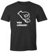 Herren T-Shirt Comic Hand Look Hole Game Fun-Shirt Moonworks®preview