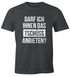 Herren T-Shirt Darf ich Ihnen das Tschüss anbieten Fun-Shirt Spruch-Shirt Moonworks®preview