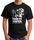 Herren T-Shirt Darth Vaper Fun-Shirt Dampfer-Shirt Moonworks®preview