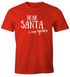 Herren T-Shirt Dear Santa I can explain Fun-Shirt Weihnachten Moonworks®preview