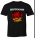 Herren T-Shirt Deutschland Fanshirt Fußball EM WM Löwe Flagge Germany Lion MoonWorks®preview