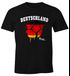 Herren T-Shirt Deutschland Fanshirt Vintage Fußball EM WM MoonWorks® Slimfitpreview