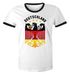Herren T-Shirt Deutschland Fußball EM 2024 Bundesadler Bier Deutschlandshirt Deutschlandflagge Retro Moonworks®preview