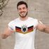 Herren T-Shirt Deutschland Fußball EM 2024 Deutschlandflagge Nationalfahne Wappen Adler Fanshirt Moonworks®preview