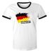 Herren T-Shirt Deutschland Fußball EM 2024 Fußballeuropameisterschaft Deutschlandshirt Deutschlandflagge Retro Moonworks®preview