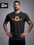 Herren T-Shirt Deutschland Fußball WM Fußball-Sommer 2026 Deutschlandflagge Nationalfahne Wappen Adler Fanshirt Moonworks®preview
