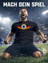 Herren T-Shirt Deutschland Fußball WM Fußball-Sommer 2026 Deutschlandflagge Nationalfahne Wappen Adler Fanshirt Moonworks®preview