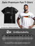 Herren T-Shirt Deutschland Fußball WM-Shirt 2026 Fanshirt Trikotnummer 13 Adler Deutschlandshirt Moonworks®preview