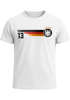 Herren T-Shirt Deutschland Fußball WM-Shirt 2026 Fanshirt Trikotnummer 13 Adler Deutschlandshirt Moonworks®preview