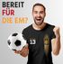 Herren T-Shirt Deutschland Trikot Fußball EM 2024 Fanshirt Deutschlandshirt Adler Fussball Moonworks®preview