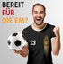 Herren T-Shirt Deutschland Trikot Fußball EM 2024 Fanshirt Deutschlandshirt Retro-Stil Adler Fussball Moonworks®preview