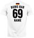 Herren T-Shirt Deutschland Trikot Fussball EM 2024 personalisierbar Name eigener Text Wunschnummer Moonworks®preview