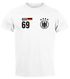 Herren T-Shirt Deutschland Trikot Fussball EM 2024 personalisierbar Name eigener Text Wunschnummer Moonworks®preview