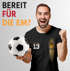 Herren T-Shirt Deutschland Trikot Fußball WM 2026 Fanshirt Deutschlandshirt Adler Fussball Moonworks®preview