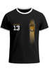 Herren T-Shirt Deutschland Trikot Fußball WM Fußball-Sommer 2026 Fanshirt Deutschlandshirt Retro-Stil Adler Fussball Moonworks®preview