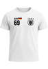 Herren T-Shirt Deutschland Trikot Fussball WM Fußball-Sommer 2026 personalisierbar Name eigener Text Wunschnummer Moonworks®preview