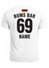 Herren T-Shirt Deutschland Trikot Fussball WM Fußball-Sommer 2026 personalisierbar Name eigener Text Wunschnummer Moonworks®preview