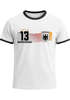Herren T-Shirt Deutschland Trikot personalisiert mit Name Fußball Weltmeisterschaft 2026 Fanshirt Moonworks®preview