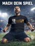 Herren T-Shirt Deutschland Trikot WM Fußball-Sommer 2026 Fußball personalisiert Fanshirt Deutschlandshirt Moonworks®preview