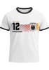 Herren T-Shirt Deutschland Trikot WM Fußball-Sommer 2026 Fußball personalisiert Fanshirt Retro Deutschlandshirt Moonworks®preview