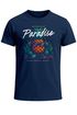 Herren T-Shirt DJ Ananas – Paradiso Print – Buntes EDM Sommer Shirt – Electronic Music Festival Design für Club, Urlaub & Streetwear Neverless®preview