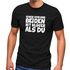 Herren T-Shirt Einer von uns beiden ist klüger als du Spruch ironisch Sarkasmus Fun-Shirt Partyshirt Moonworks®preview