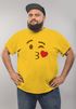 Herren T-Shirt Emoticon Gruppenkostüm Fasching Karneval Junggesellenabschied JGA lustig Fun-Shirt Moonworks®preview