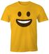 Herren T-Shirt Emoticon Gruppenkostüm Fasching Karneval Junggesellenabschied JGA lustig Fun-Shirt Moonworks®preview