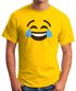 Herren T-Shirt Emoticon Gruppenkostüm Fasching Karneval Junggesellenabschied JGA lustig Fun-Shirt Moonworks®preview