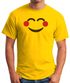 Herren T-Shirt Emoticon Gruppenkostüm Fasching Karneval Junggesellenabschied JGA lustig Fun-Shirt Moonworks®preview