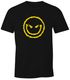 Herren T-Shirt - Evil Bad Emoticon  - Fun Shirt Comfort Fit MoonWorks®preview