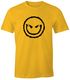 Herren T-Shirt - Evil Bad Emoticon  - Fun Shirt Comfort Fit MoonWorks®preview