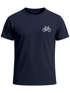 Herren T-Shirt Fahrrad Bike Printshirt Logo Aufdruck Radfahrer Outdoor Fashion Streetstyle Neverless®preview