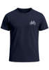 Herren T-Shirt Fahrrad Bike Printshirt Logo Aufdruck Radfahrer Outdoor Fashion Streetstyle Neverless®preview