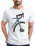 Herren T-Shirt Fahrrad Bike Radfahrer Sommer Outdoor Fashion Streetstyle Neverless®preview