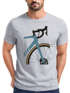 Herren T-Shirt Fahrrad Bike Radfahrer Sommer Outdoor Fashion Streetstyle Neverless®preview