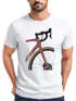 Herren T-Shirt Fahrrad Bike Radfahrer Sommer Outdoor Fashion Streetstyle Neverless®preview