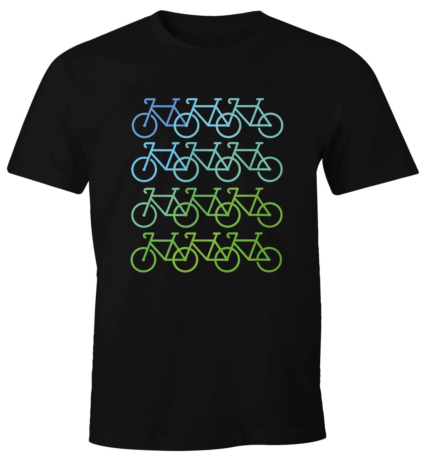 Herren TShirt FahrradMotiv Geschenk für Radfahrer Bike