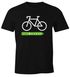 Herren T-Shirt Fahrrad Radfahrer Bike Umwelt A+++++ Energie sparen Fun-Shirt Spruch lustig Moonworks®preview