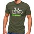 Herren T-Shirt Fahrrad Radfahrer Bike Umwelt A+++++ Energie sparen Fun-Shirt Spruch lustig Moonworks®preview