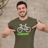 Herren T-Shirt Fahrrad Radfahrer Bike Umwelt A+++++ Energie sparen Fun-Shirt Spruch lustig Moonworks®preview